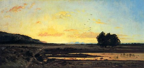 Paul Camille Rememberance of la Caru Sunset