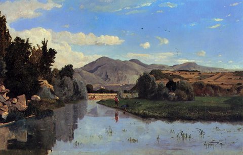 Paul Camille The Aiguebrun River at Lourmarin