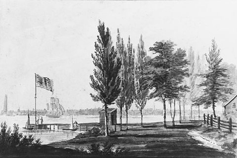 Philadelphia From Across The Delaware River