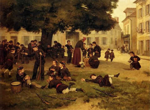 Pierre Edouard Young Soldiers