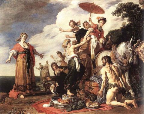 Pietersz Odysseus And Nausicaa