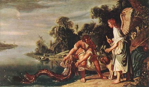 Pietersz The Angel And Tobias With The Fish