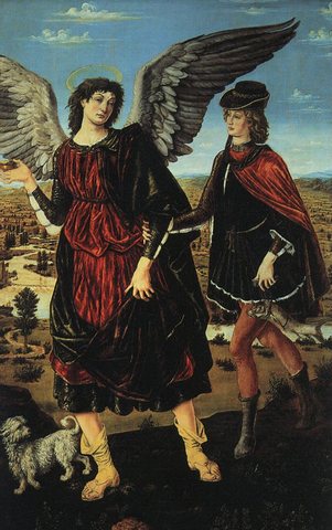 POLLAIUOLO Antonio del Tobias And The Angel