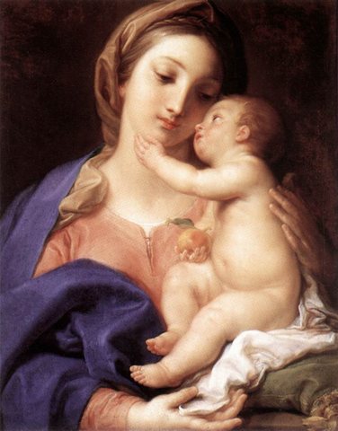 Pompeo Madonna And Child