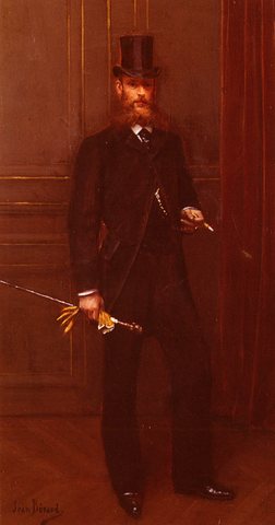 Portrait D-Un Homme Elegant