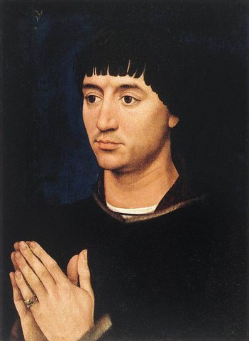 Portrait Diptych of Jean de Gros (right wing)