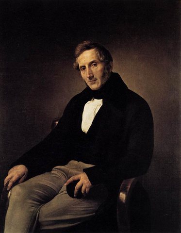 Portrait Of Alessandro Manzoni