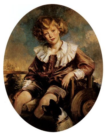 Portrait Of Antonin De Mun As A Young Boy