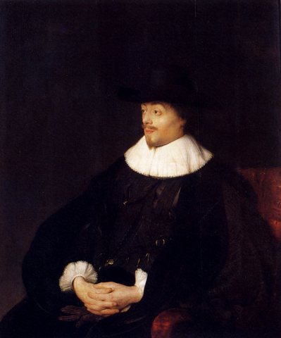 Portrait Of Constantijn Huygens