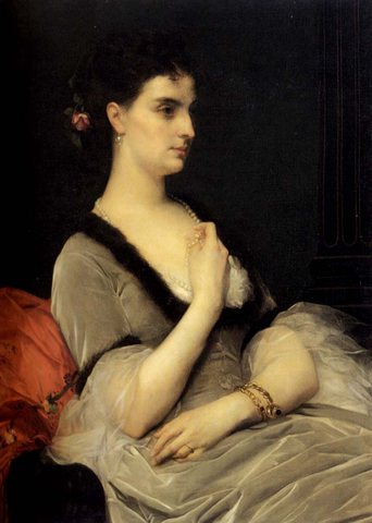 Portrait Of Countess E A Vorontsova Dashkova