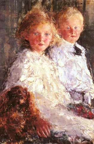 Portrait Of Elizabeth And Charles Williamso
