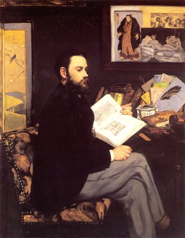 Portrait of Emile Zola
