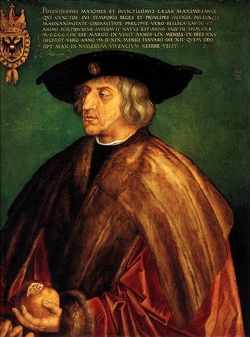 Portrait of Emperor Maximilian I
