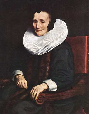 Portrait of Margaretha de Geer Wife of Jacob Trip