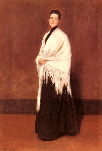 Portrait Of Mrs-C-SHAWL