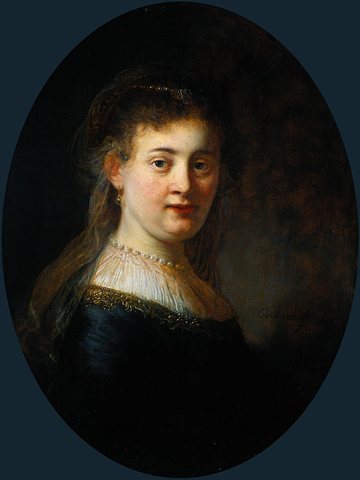 Portrait of Saskia van Uylenburgh
