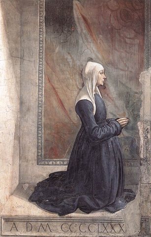 Portrait Of The Donor Nera Corsi Sassetti