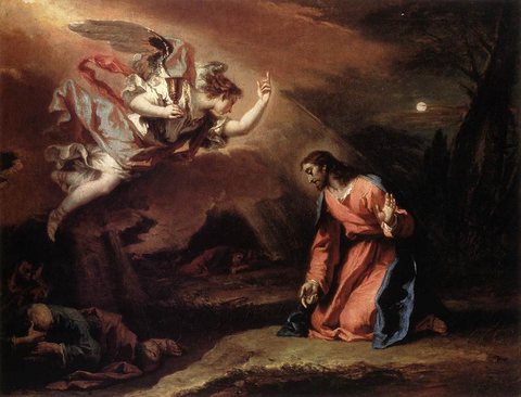 Prayer In The Garden