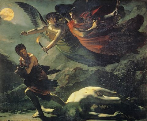 Proud-hon Pierre Paul Justice and Divine Vengeance Pursuing Crime