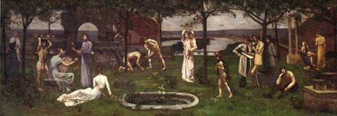 Puvis de Chavannes Pierre Inter artes et naturam