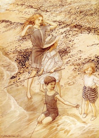 Rachkam Arthur Children By The Sea