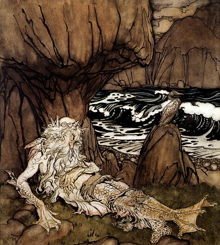 Rackman Arthur A Crowned Merman