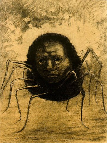 redon crying-spider