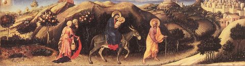 Rest During The Flight Into Egypt