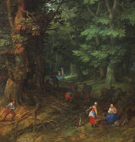Rest on the Flight to Egypt detail
