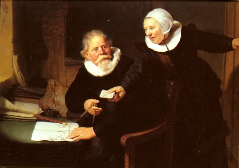 Rijn Rembrandt Van Jan Rijcksen And His Wife