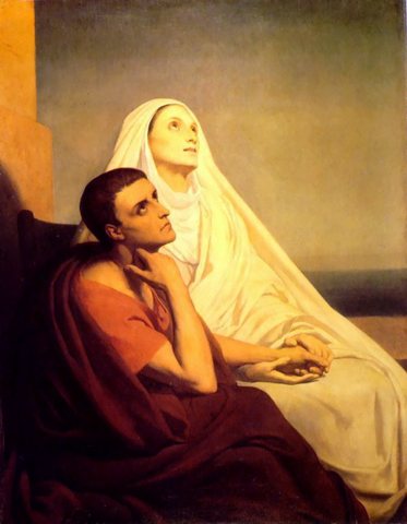 Saint Monique and Saint Augustin