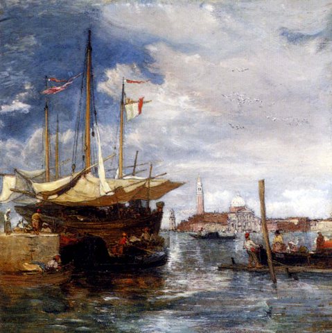 San Giorgio Maggiore From The Lagoon Venice