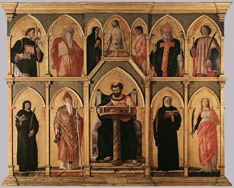 San Luca Altarpiece MANTEG
