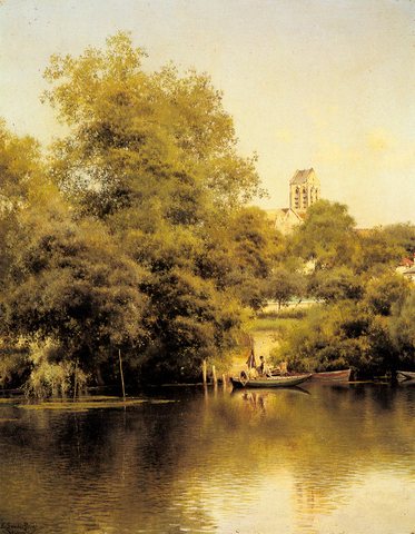 Sanchez Perrier Emilio L Oise Sur Auvers