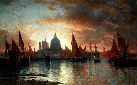 Santa Maria Della Salute Sunset