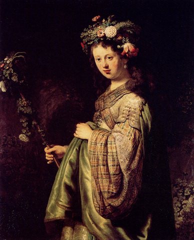 Saskia As Flora