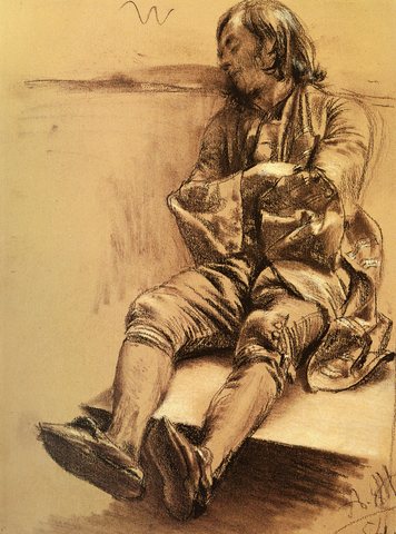 Schlafender Mann