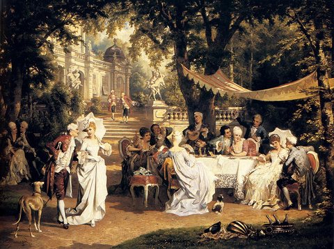 Schweninger Carl The Garden Party