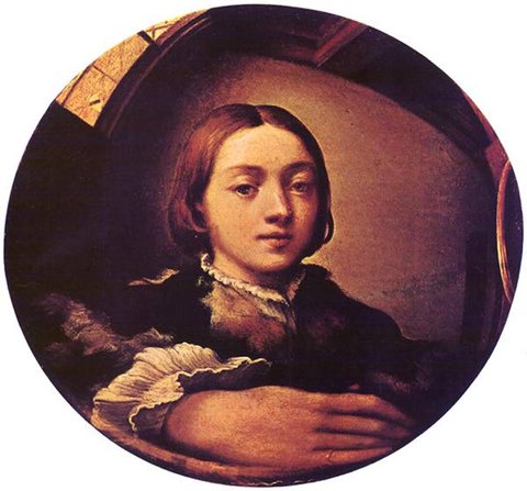 Self Portrait In A Convex Mirror