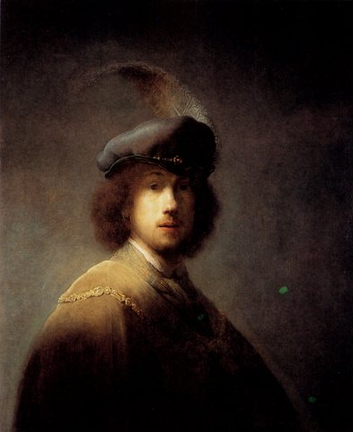 Self Portrait In A Plumed Hat