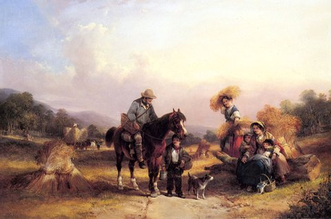 Shayer Sr William Harvesters Resting