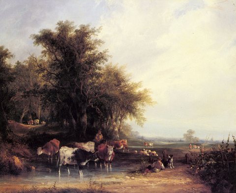 Shayer Sr William Near The New Forest
