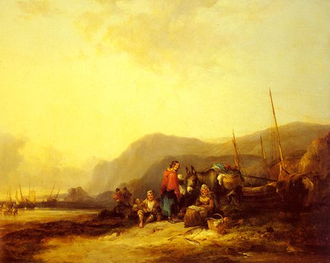 Shayer William On The Hampshire Coast