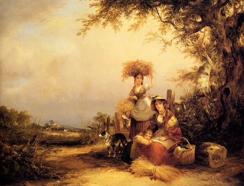 Shayer William The Gleaners Shirley Hants