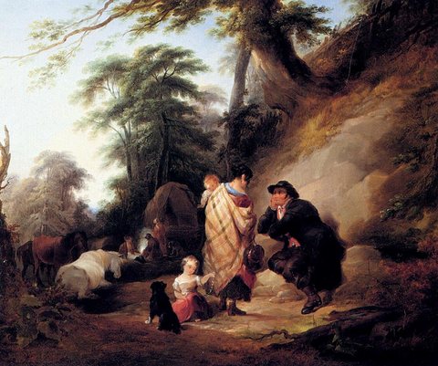 Shayer William Travelers Resting