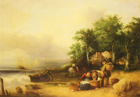 Shayer William View On The Isle Of Wight