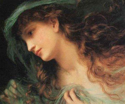 Sophie Anderson The Head Of ANymph