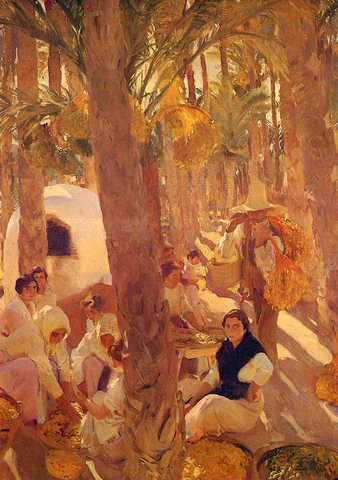 Sorolla Joaquin El Palmeral
