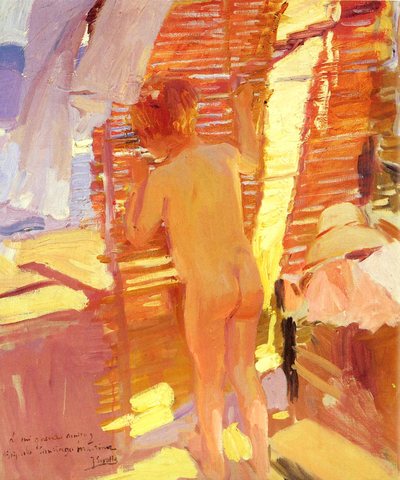 Sorolla Joaquin La Nina Curiosa