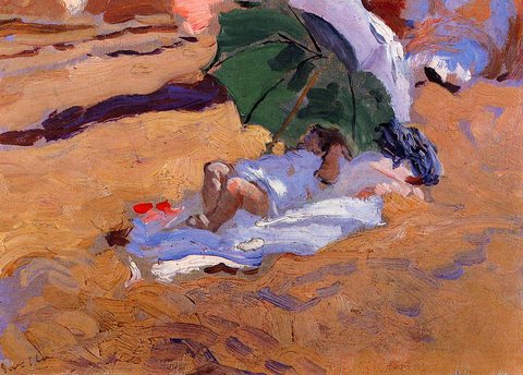 Sorolla y Bastida Joaquin Child-s Siesta